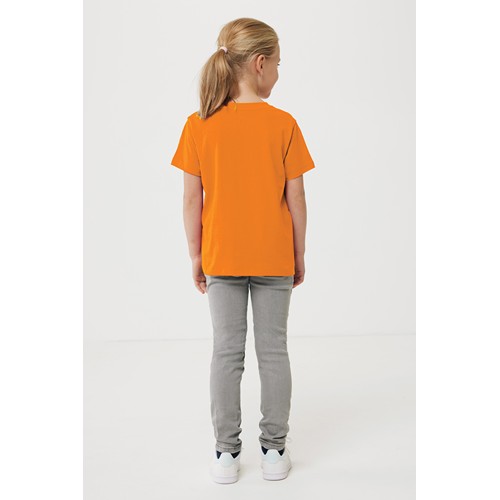 orange IQONIQ Koli Camiseta Infantil Light Weight Algodón Reciclado