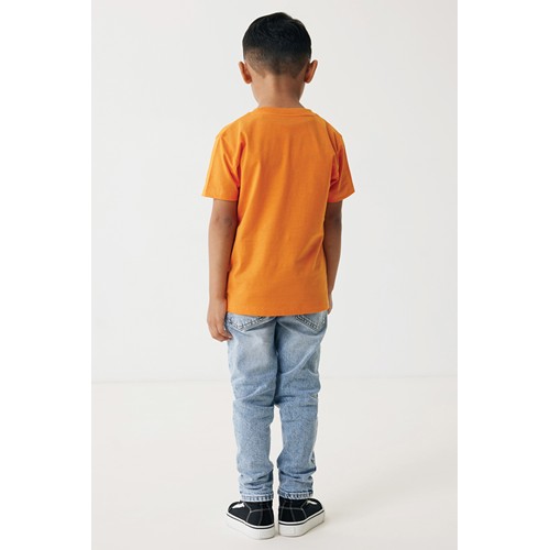 orange IQONIQ Koli Camiseta Infantil Light Weight Algodón Reciclado