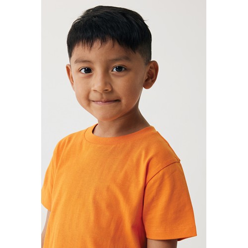 orange IQONIQ Koli Camiseta Infantil Light Weight Algodón Reciclado