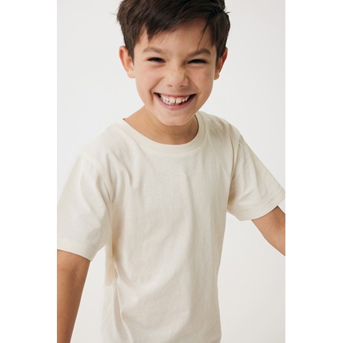 natural IQONIQ Koli Camiseta Infantil Light Weight Algodón Reciclado