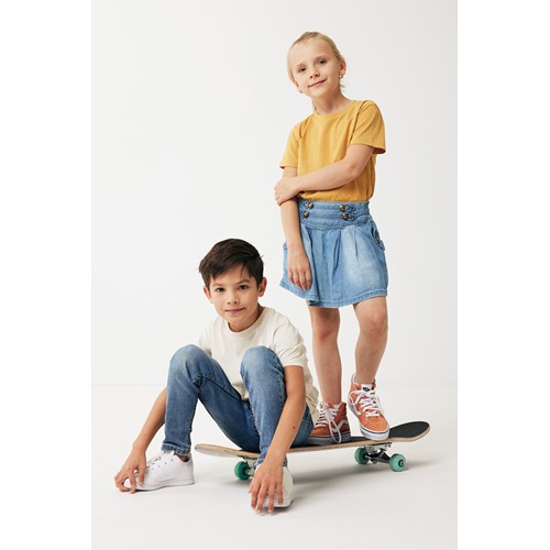 natural IQONIQ Koli Camiseta Infantil Light Weight Algodón Reciclado