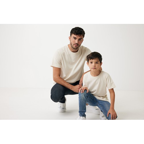 natural IQONIQ Koli Camiseta Infantil Light Weight Algodón Reciclado