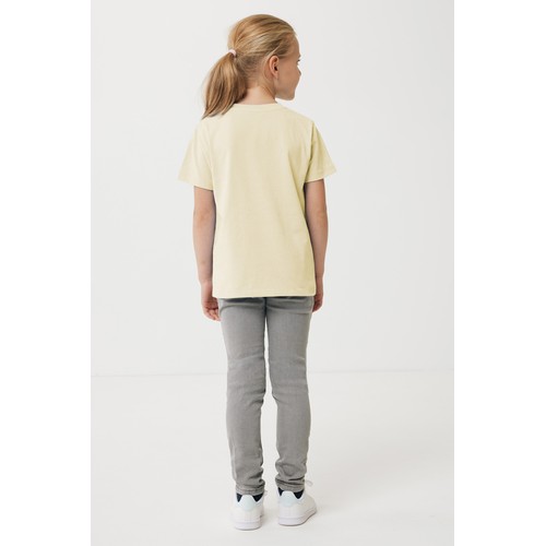 crema Camiseta infantil IQONIQ Koli de algodón reciclado