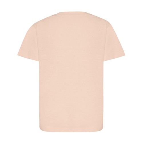 melocotón IQONIQ Koli Camiseta Infantil Light Weight Algodón Reciclado