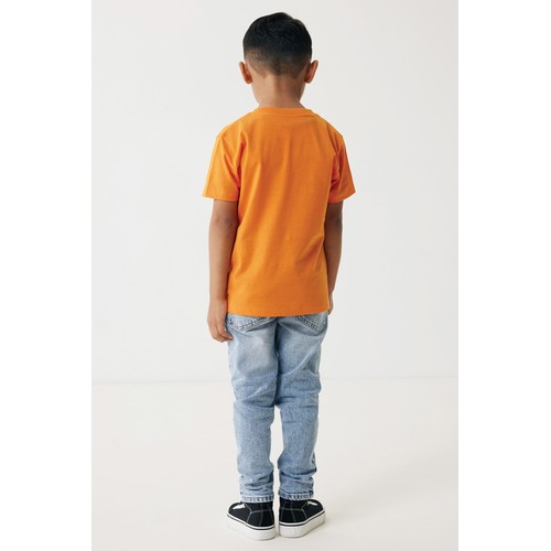 orange Camiseta infantil IQONIQ Koli de algodón reciclado