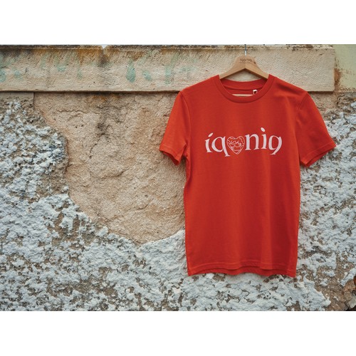 ocre Camiseta infantil IQONIQ Koli de algodón reciclado