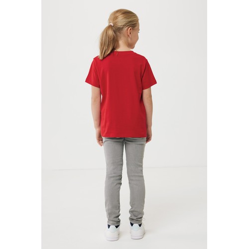 red Camiseta infantil IQONIQ Koli de algodón reciclado