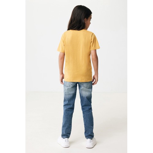 ocre Camiseta infantil IQONIQ Koli de algodón reciclado