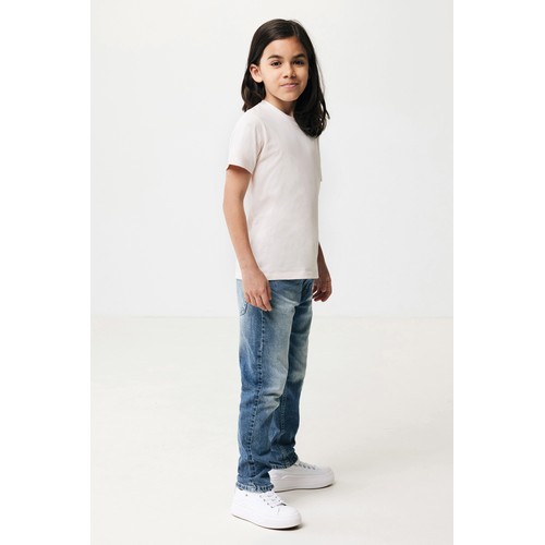 pink Camiseta infantil IQONIQ Koli de algodón reciclado