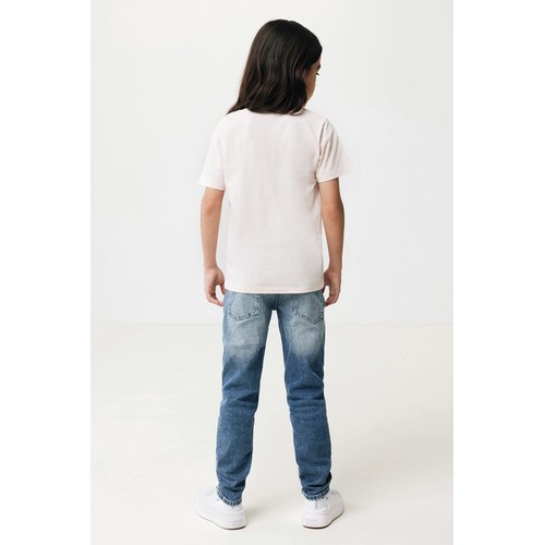 pink Camiseta infantil IQONIQ Koli de algodón reciclado