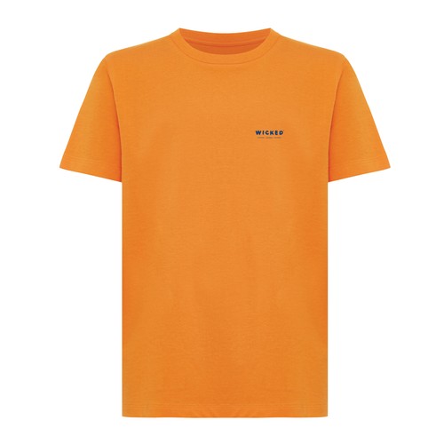 orange Camiseta infantil IQONIQ Koli de algodón reciclado