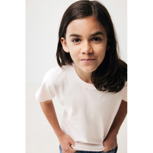 pink Camiseta infantil IQONIQ Koli de algodón reciclado