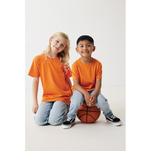 orange Camiseta infantil IQONIQ Koli de algodón reciclado