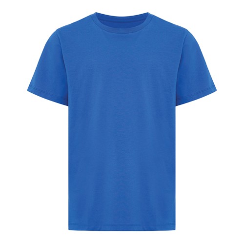azulón IQONIQ Koli Camiseta Infantil Light Weight Algodón Reciclado
