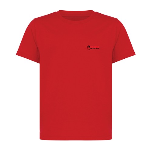 red IQONIQ Koli Camiseta Infantil Light Weight Algodón Reciclado