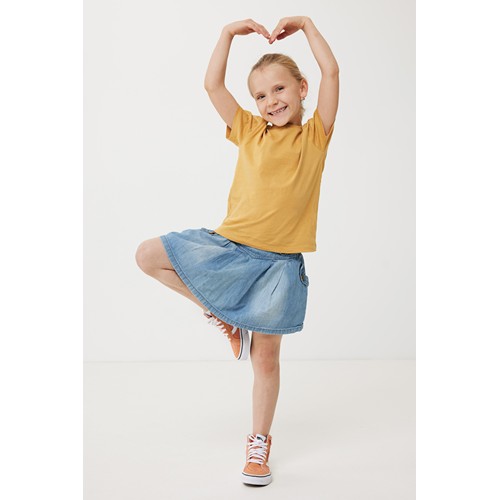 ocre IQONIQ Koli Camiseta Infantil Light Weight Algodón Reciclado
