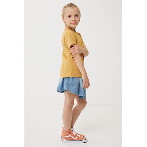 ocre IQONIQ Koli Camiseta Infantil Light Weight Algodón Reciclado