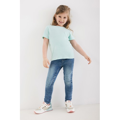 verde menta IQONIQ Koli Camiseta Infantil Light Weight Algodón Reciclado