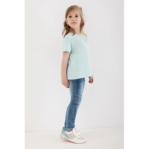 verde menta IQONIQ Koli Camiseta Infantil Light Weight Algodón Reciclado