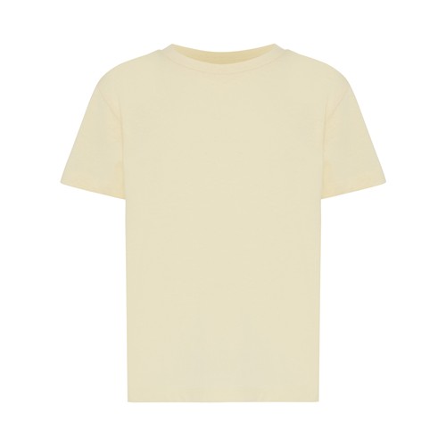 crema IQONIQ Koli Camiseta Infantil Light Weight Algodón Reciclado