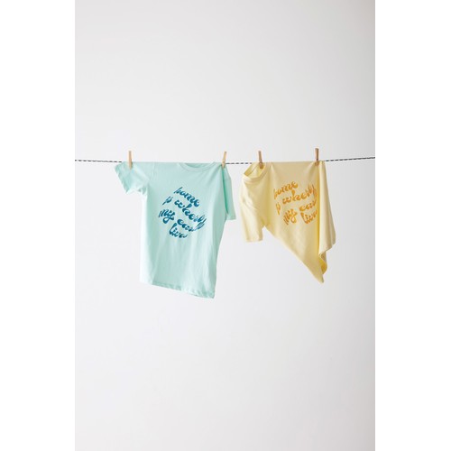 Camiseta infantil Iqoniq Koli de algodón reciclado