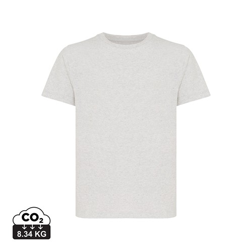 moteado gris claro IQONIQ Koli Camiseta Infantil Light Weight Algodón Reciclado