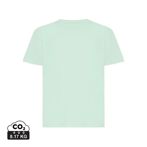 verde menta IQONIQ Koli Camiseta Infantil Light Weight Algodón Reciclado