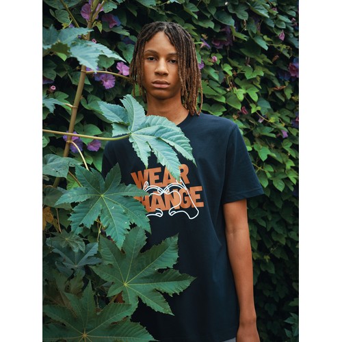 Camiseta relax de algodón reciclado Iqoniq Kakadu