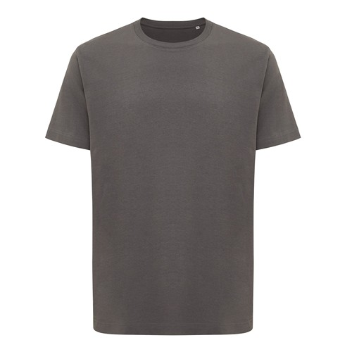 antracita IQONIQ Kakadu Camiseta Relax Fit Algodón Reciclado