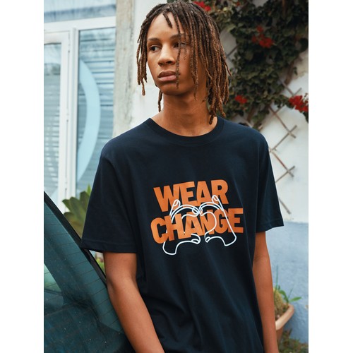 Camiseta relax de algodón reciclado IQONIQ Kakadu