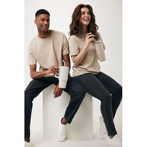arena IQONIQ Kakadu Camiseta Relax Fit Algodón Reciclado