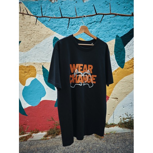 Camiseta relax de algodón reciclado IQONIQ Kakadu