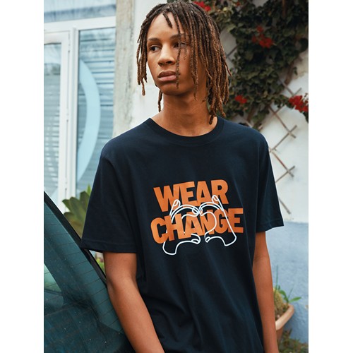 IQONIQ Kakadu Camiseta Relax Fit Algodón Reciclado