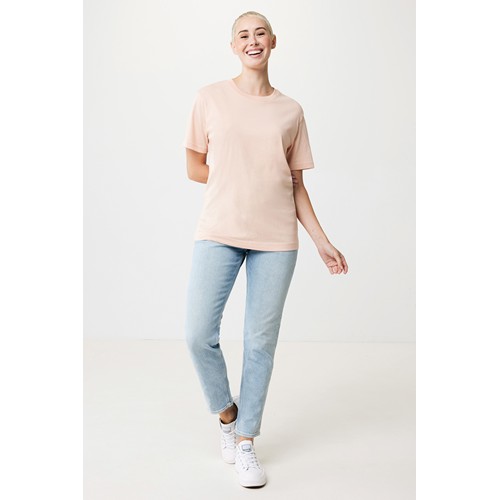 melocotón IQONIQ Kakadu Camiseta Relax Fit Algodón Reciclado