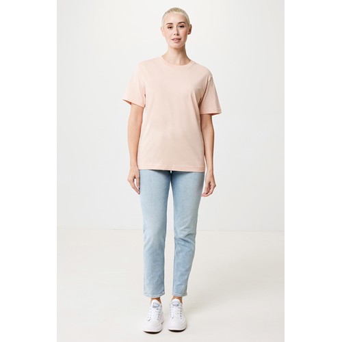 melocotón IQONIQ Kakadu Camiseta Relax Fit Algodón Reciclado
