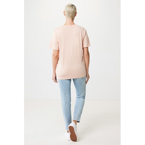 melocotón IQONIQ Kakadu Camiseta Relax Fit Algodón Reciclado
