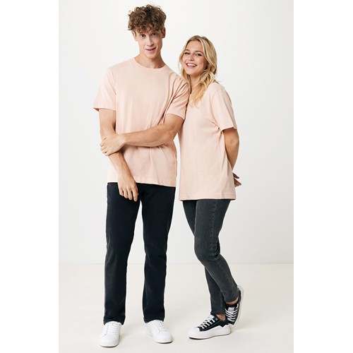 melocotón IQONIQ Kakadu Camiseta Relax Fit Algodón Reciclado