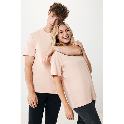 melocotón IQONIQ Kakadu Camiseta Relax Fit Algodón Reciclado