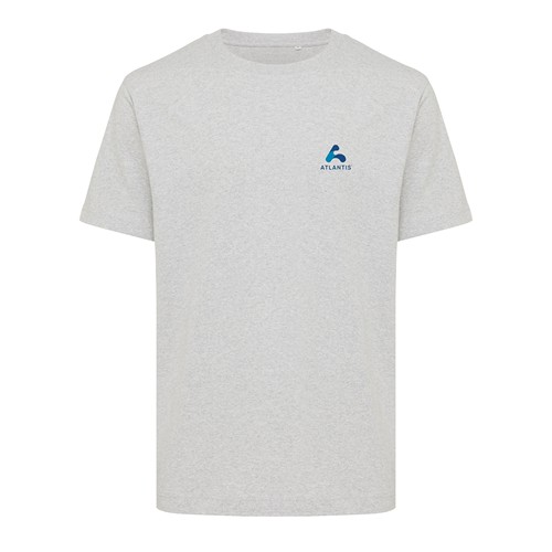 gris chiné IQONIQ Kakadu Camiseta Relax Fit Algodón Reciclado