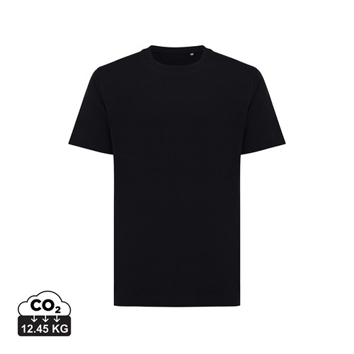 black IQONIQ Kakadu Camiseta Relax Fit Algodón Reciclado