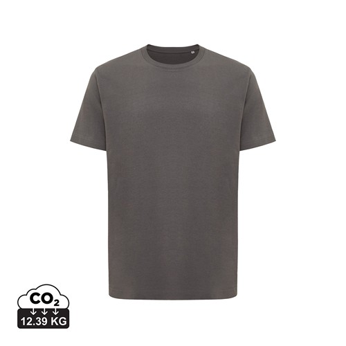 antracita IQONIQ Kakadu Camiseta Relax Fit Algodón Reciclado