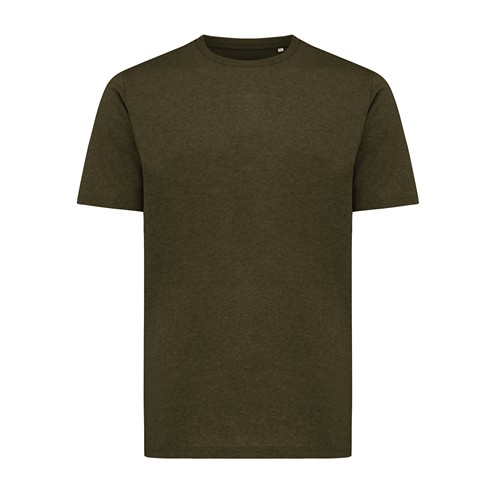 kaki IQONIQ Sierra Camiseta Light Weight Algodón Reciclado