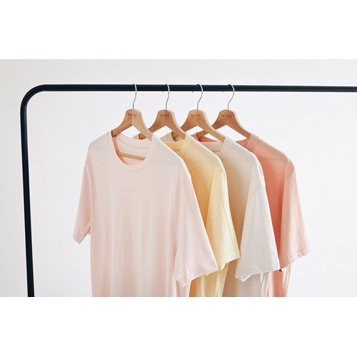 pink IQONIQ Sierra Camiseta Light Weight Algodón Reciclado
