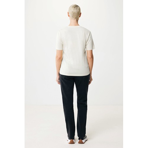 marfil IQONIQ Sierra Camiseta Light Weight Algodón Reciclado