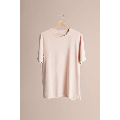 melocotón IQONIQ Sierra Camiseta Light Weight Algodón Reciclado