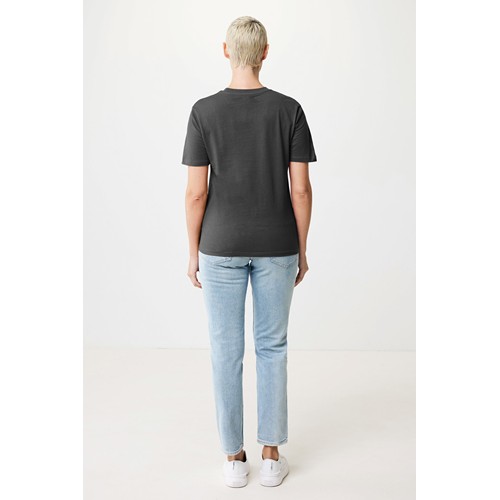 antracita IQONIQ Sierra Camiseta Light Weight Algodón Reciclado