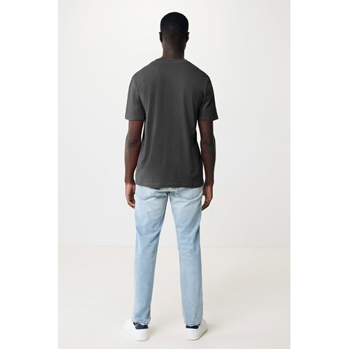 antracita IQONIQ Sierra Camiseta Light Weight Algodón Reciclado