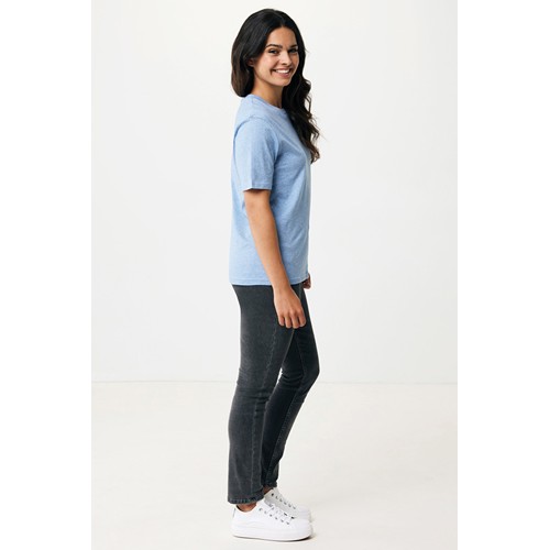 bleu clair chiné IQONIQ Sierra Camiseta Light Weight Algodón Reciclado