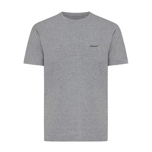 antracita claro moteado IQONIQ Sierra Camiseta Light Weight Algodón Reciclado