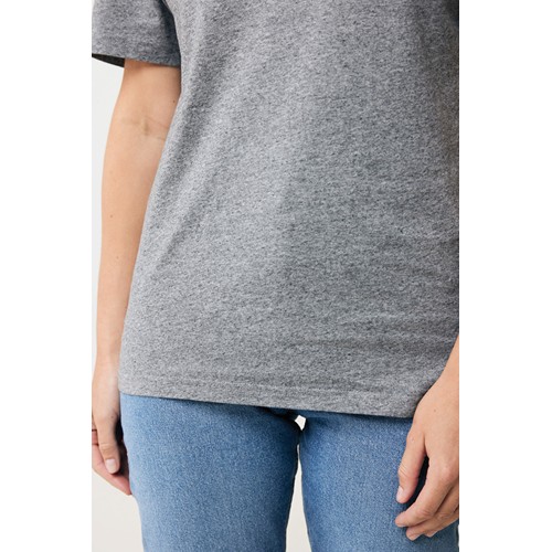 antracita claro moteado IQONIQ Sierra Camiseta Light Weight Algodón Reciclado